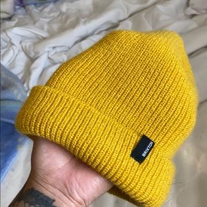 Brixton yellow beanie